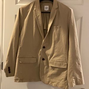 Tan casual blazer